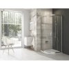Štvrťkruhový sprchovací kút RAVAK Blix BLCP4 90 cm farba rámu hliník dekor skla číre sklo 3B270C00Z1B
