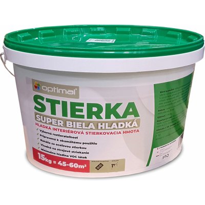Optimal Stierka hladká stierková hmota 15kg od 13,99 € - Heureka.sk