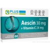 PLUS LEKÁREŇ Aescín 30 mg + Vitamín C 24 mg 60 ks