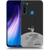 Picasee silikónový prehľadný obal pre Xiaomi Redmi Note 8 - Astronaut