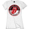 The Rolling Stones tričko Est. 1962 Biela XL
