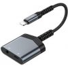 Redukcia Recci RDS-A17 Lightning/3,5mm jack, Lightning (ART01471) čierna