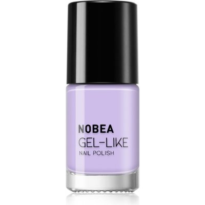 NOBEA Day-to-Day Gel-like Nail Polish lak na nechty s gélovým efektom odtieň Blue violet #N61 6 ml