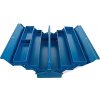BGS Technic Kovová skříňka na nářadí prázdná 530 x 200 x 200 mm 5 přihrádek 33002
