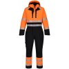 PORTWEST DX4 DX438 / Reflexná zimná kombinéza - HV oranžová/čierna 4XL