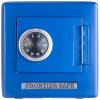 Goki Kovová pokladnička Trezor modrý