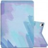 AppleKing puzdro so vzorom vodových farieb na iPad mini 6 / mini 7 - modré - možnosť vrátiť tovar ZADARMO do 30tich dní
