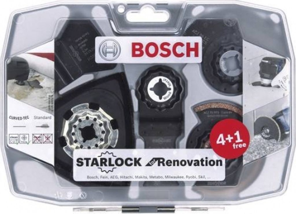 BOSCH Starlock 5-dielna súprava pre oscilačné náradie - renovácie 2608664624