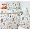 Detské obliečky Forest Friends 90x130/45x65 cm – 100 % bavlna, zips