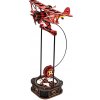 ROBOTIME Roker 3D drevené puzzle Dvojplošník s kyvadlom 163 ks