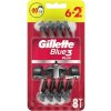Gillette Blue3 Red 8 ks