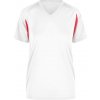 DAIBER JN 316 / Dámske bežecké tričko - white/red XL