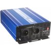 Sínusový menič napätia 12V DC / 230V AC - 1500W s USB