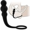 SCALA MASAŽÉR PROSTATY MUŽSKÝ ANÁLNÍ KOLÍK PLUG S EREKČNÍM KROUŽKEM - 75217230