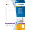 Herma Speciální etikety do pořadačů, A4, bílý, matný papír, pro inkoustové tiskárny, 100 ks, zaoblené rohy (4826)