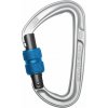 karabína SINGING ROCK COLT Screw Silver/Blue