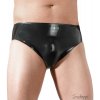 Latexové pánské slipy s vnitřním análním dildem LateX