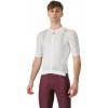 Castelli Espresso Jersey, Ivory/ Dark gray Veľkosť: XXL Pánsky cyklistický dres s krátkym rukávom