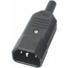 PREMIUMCORD Konektor síťový 230V/M IEC C14 cs220m