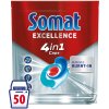 Somat Excellence 4in1 kapsuly do umývačky riadu 50 ks 950 g