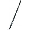 Plastové hrebene GBC 21R 8mm čierne