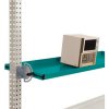 Manuflex AS1713.5021 Výklopná polica na baliace stoly PACKPOOL, využiteľná hĺbka 195 mm. Pre šírku stola 1750 mm; AS1713.5021