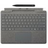 Microsoft Surface Pre Keyboard + Slim Pen 2 Bundle (Platinum), Commercial, ENG 8X8-00185