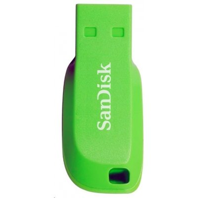 SanDisk Flash disk 32GB Cruzer Blade, USB 2.0, zelená SDCZ50C-032G-B35GE