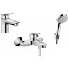 Súprava vaňová/sprchová batéria Hansgrohe Logis 71400000, umývadlová batéria Hansgrohe Logis 71100000, 27592000