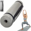 Protišmyková fitness podložka na cvičenie, jogu a pilates – hrubá 1 cm, 180 × 60 cm