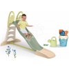 Set šmykľavka s dvojitou vlnou a vedro set Oceán Toboggan XL Life Smoby dĺžka šmyku 230 cm s vodotryskom
