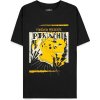 Pokémon Pika Punk Men's Short Sleeved T-Shirt black