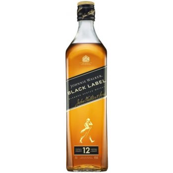 Johnnie Walker Black Label 12y 40% 0,7 l (čistá fľaša)