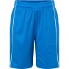 James & Nicholson Kraťasy Basic JN 387K, týmové, dětské COT02387K88800-royal/white XS Modrá/bílá