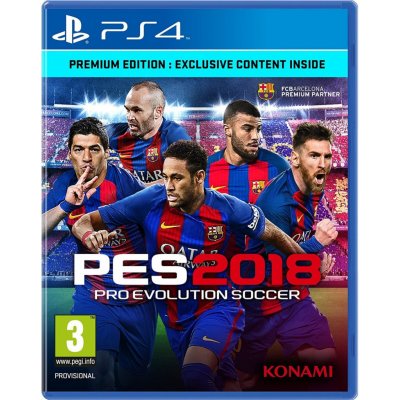 Pro Evolution Soccer 2018 od 9,9 € - Heureka.sk