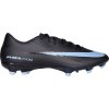 Pánske kopačky Nike, MERCURIAL VAPOR 16 ACADEMY FG/ MG čierna,svetlomodrá, 44 EU