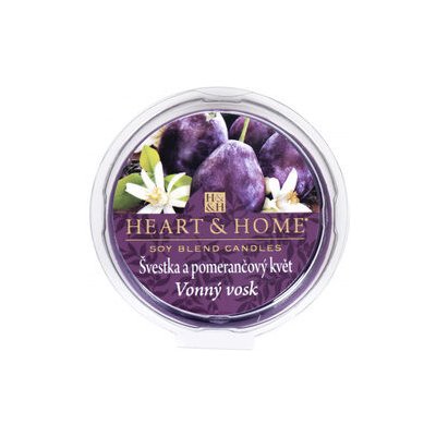 Heart & Home Vonný vosk Slivka 26 g