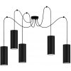 Belis | Luster na lanku ZIK 5xE27/40W/230V pavúk čierna | BE0432