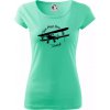 Still Plays With Planes - Dámske tričko Pure - S ( Mätová )