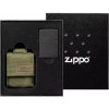 Sada 30056 taktické puzdro + zapaľovač Zippo 26075 Black Crackle™