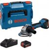Bosch Náradie - 18V AKU uhlová brúska 125 mm, 2x aku 5,0 Ah GBA, nabíjačka 06019N9003