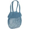 Westford Mill Sieťovaná taška na potraviny WM150 Airforce Blue 38x41 cm