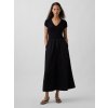 GAP Maxi šaty Čierna XS Čierna Čierna