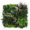 MINI WALL GREEN red jungle, dielec 50 x 50 cm (Realistická 