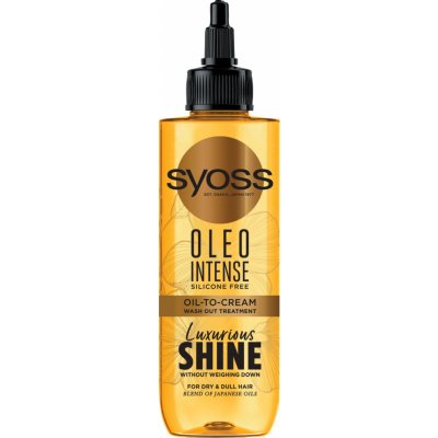 Syoss Oleo Intense Oil-To-Cream olejový krém na lesk a hebkosť vlasov 200 ml