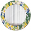 Modré a žlté orchidey Modré a žlté orchidey Okrúhle zrkadlo s motívom lsdo-00196