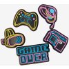 CROCS JIBBITZ / LIGHTS UP NEON GAMER 5 PACK NS
