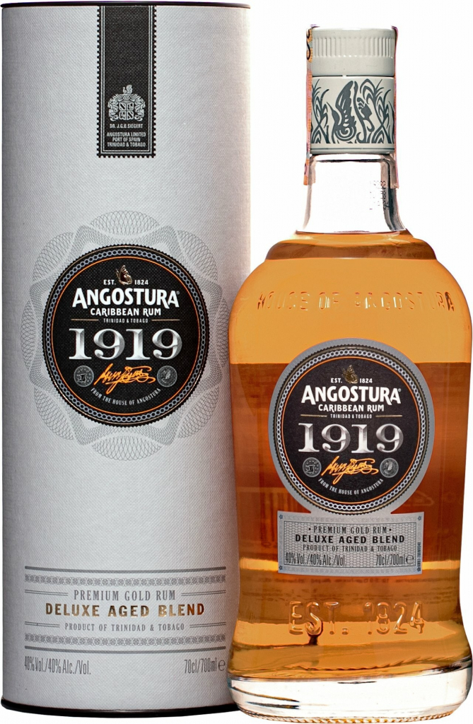 Angostura 1919 Deluxe Aged Blend 40% 0,7 l (tuba)