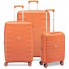 Cestovné kufre set 3ks Roncato Skyline 2.0 S,M,L 225 L oranžová