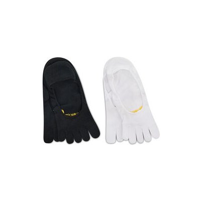 Vibram Fivefingers Súprava 2 párov krátkych ponožiek Ghost S15G12P Biela